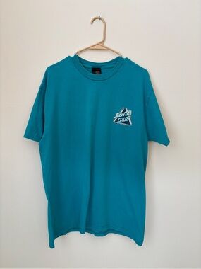 Santa Cruz Skateboards Teal Short Sleeve Logo Tee